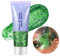 Go Ho Green Face Body Glitter Gel ,Mermaid Holographic Long Lasting Chunky Sequins Glitters for Eye Lip Hair Nails,Festival Rave Accessories,09 Green Glitter 52g