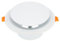 PATIKIL 3 Inch Round Air Vent, Adjustable Ceiling Diffuser Grill Cover Louver Soffit Vent for Bathroom Kitchen Living Room, ABS Plastic, White