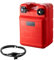 VEVOR Marine Fuel Tank, 6.34 Gallon/24L, Portable Boat Fuel Gas Tank for Outboard Engine Boats, Plastic Outboard Marine Boat Fuel Tank with Hose, Easy to Carry for Yacht, Fishing Boat, Deck Boat, Red