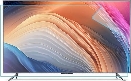 Wzglod 32-40 inch Anti Blue Light TV Screen Protector Matte Anti Glare Film for LCD, LED, QLED 4K HDTV, No Bu / 32in698x392mm Dustproof Filter Film, 34in818x345mm