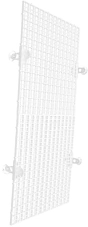 POPETPOP Aquarium Divider Plastic Grid Sheet Fish Tank Isolation Plate Fine Mesh Aquarium Mesh