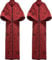 Erwin Müller Wohndecke/Wohnmantel Nuoro 2er-Pack Baumwollmischung rot Größe 150x200 cm