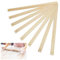 Kiki Fancy Wooden Clay Rolling Pin Guides, 8 Pack, 4 Sizes, Mud Stick Guides, Rolling Pin for Precise Polymer Clay Thickness Control