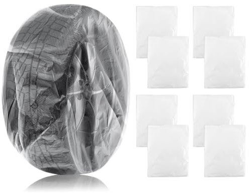 BEIMEIII 4 Stück Reifentüten Reifensack Set Reifen Plastiktüte Reifensäcke Tüten Autoreifen Reifentasche 22 Zoll für AutoreifenReifen Aufbewahrung