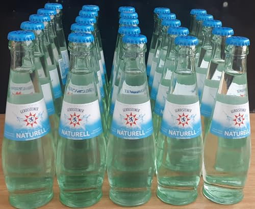 Gerolsteiner Gourmet Naturell Mineralwasser 25 x 0,25l Flasche inkl. Mehrweg Pfand