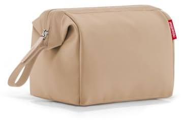 reisenthel Allrounder Cosmetic Caramel - quadratischer Kulturbeutel, Gepäckorganisator - Kosmetiktaschen-Klassiker in Perfekter Größe und coolem Design