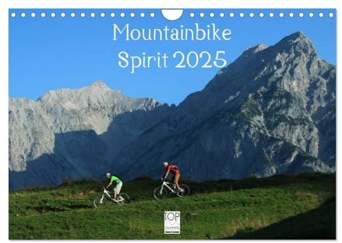 Mountainbike Spirit 2025 (Wandkalender 2025 DIN A4 quer), CALVENDO Monatskalender: 13 faszinierende Radsportmotive in den Alpen (CALVENDO Sport)