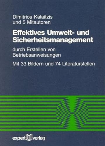 Effektives Umwelt- und Sicherheitsmanagement: durch Erstellen von Betriebsanweisungen (Reihe Technik)