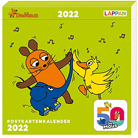 Der Kalender mit der Maus - Postkartenkalender 2022