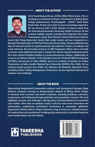 Empowering Marginalized Communities: A Field Study of Village Adopted by Bishop Heber College