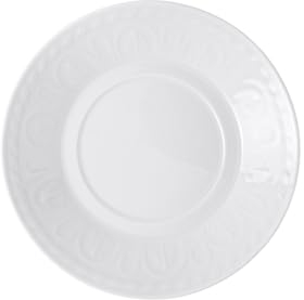 Villeroy & Boch Cellini - Plato para taza, 18 cm, porcelana premium, color blanco