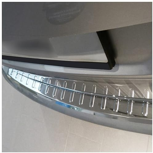 teileplus24 L539 Ladekantenschutz V2A Edelstahl kompatibel mit VW Caddy 4 2K 2015-2020 Abkantung