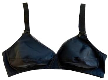SPIMAN Reggiseno Donna Senza Ferretto Art 2127 in Cotone con Coppe Foderate