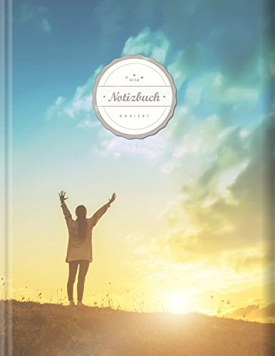 Kariertes Notizbuch (©Star, A4, 156 Seiten, Softcover) || Mit Register + Doppelrand || Dickes Notizbuch, Fester Einband, Kariert Nr. 26, Matheheft, Skizzenbuch, Zeichenbuch, Tagebuch, „Achtsamkeit“