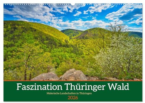 Faszination Thüringer Wald (Wandkalender 2026 DIN A2 quer), CALVENDO Monatskalender: Impressionen vom südlichen Thüringer Wald mit seinen Flüssen und Talsperren. (CALVENDO Natur)