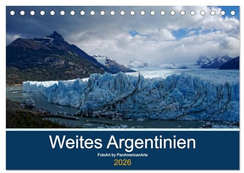 Weites Argentinien (Tischkalender 2026 DIN A5 quer), CALVENDO Monatskalender: Landschaften Argentiniens (CALVENDO Natur)
