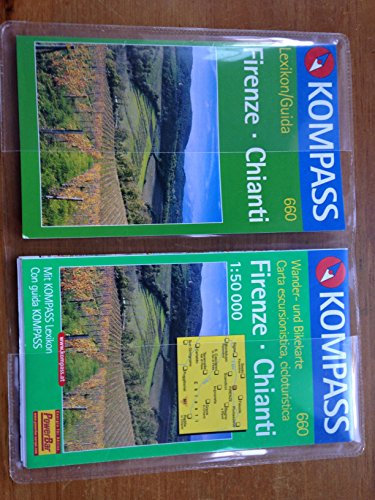 Kompass Karten, Firenze, Chianti: Wanderkarte mit Kurzführer und Radrouten. Dt. /Ital. 1:50000 (KOMPASS Wanderkarte, Band 660)