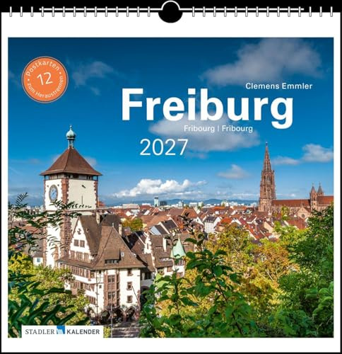 Freiburg 2027: Postkarten-Tischkalender