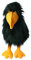 The Puppet Company - Large Birds - Crow Hand Puppet, 45 centimeters