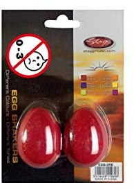 Stagg 11969 20 g Egg Shakers - Red