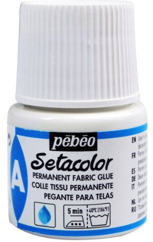Pebeo Setacolor Auxiliary Permanent Glue, 45ml