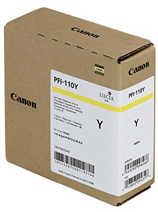 Canon PFI110Y geeignet für IPF2000 Tinte gelb 2367C001 160ml