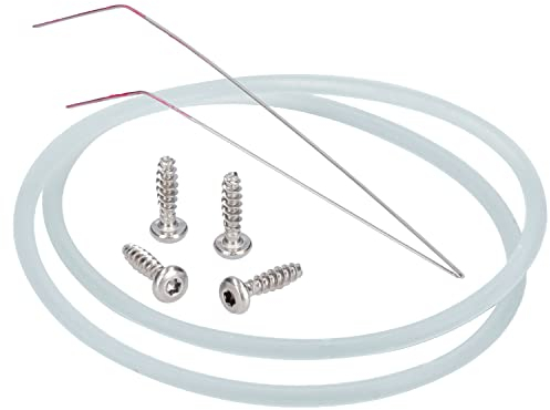 Kenekos - Junta de bomba para lavavajillas Bosch Siemens 12005744 Neff Constructa,182mm, alternativa a 2005317, error E15 junta de bomba lavavajillas