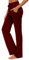 OURCAN Damen Yoga Hose Mit Taschen Breites Bein Kordelzug Lose Gerade Lounge Laufen Workout Modale Hose Aktive Freizeit Jogginghose (Rotwein, 2XL)
