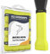 BERLION - 12 Overgrip Padel Pala o Grip Cinta Raqueta Tenis - con Goma o Anillo Protector de Empuñadura Padel Rugoso (Amarillo)