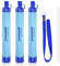 Purewell Outdoor-Wasserfilter – 0,01 μm Ultrafeinfilter entfernt 99,99% Bakterien & Schwermetalle | 1500 Litern Filterkapazität | Tragbarer Trinkwasserfilter mit Halsband für Survival & Outdoor