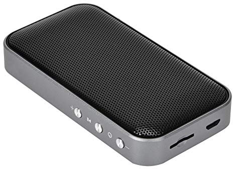 Altavoz Bluetooth Mini Portátil AEC Smart con Reproductor TF y Control de Volumen, BT-209 (Negro)