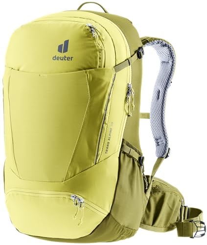 Deuter Herren Trans Alpine 30 Fahrradrucksack, Sprout-cactus, 30 L