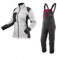 NEO TOOLS Salopette da lavoro da donna o set con giacca e salopette, taglia S – XXL, design alla moda, pantaloni da lavoro da donna con bretelle elastiche, tasche in tela, rinforzate, Set (pantaloni +