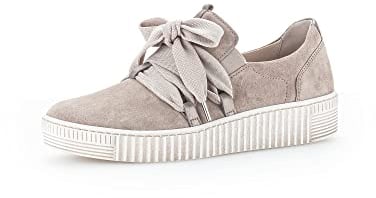 Gabor Damen Low-Top Sneaker, Frauen Halbschuhe,Wechselfußbett,Best Fitting,Sportschuhe,Freizeitschuhe,Turnschuhe,Laufschuhe,Silk,40 EU / 6.5 UK