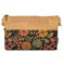 DeCarbonize Umhängetasche aus Kork Crossbody Veganleder Nachhaltig Damen Handtasche (Blumenmotiv 2)