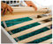 By Sommiflex - Sommier à Lattes 90 x 200 ou 90x190 Sommier à Lattes sur rouleau Lattes pour Lit 1 Personne - Pin Massif Naturel
