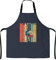 874 Delantal Cocina, Muay Thai Vintage Cocina Delantal Profesional Delantales Con Bolsillo Delantal Para Hornear Restaurante Regalo