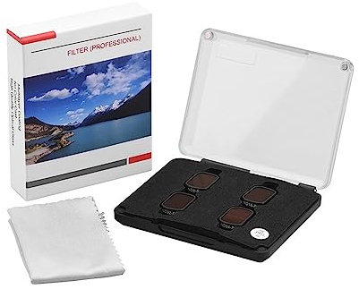YANHAO [Drohnenteile] BRDRC UV CPL ND8 Objektiv Filter for DJI Mini 3 PRO Drone Kamera Neutral Dichte Filter Set for DJI Mini 3 Optisches Glas Zubehör [Einfache Installation] (Color : 4 in 1)