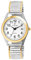 Classique Herren Armband Uhr Weiß Silber Gold Analog Datum Edelstahl Zugband Stretch Quarz 92700017003