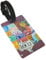 License Plate Map Luggage Tags, PVC Luggage Tags for Suitcases, Luggage Labels with Name Id Card, Noticeable, Durable, Travel Accessories
