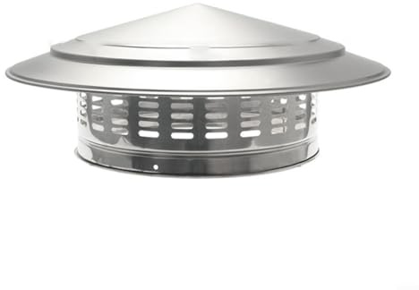 EXTRWORY Chapeau de cheminée 250 mm/300 mm en acier inoxydable 304 (250 mm)