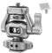 NEEWER Supporto per Monitor da Campo per Fotocamera con Cold Shoe, Vite da 1/4, Perno Antitorsione, Rot. a 360°, Incli a 180°, Smorzamento Regolabile, Compatibile con SmallRig Camera Cage, MA017