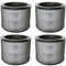 AllSpares All-in-One Luftfilter O (4 St.) für Luftreiniger geeignet für Winix Zero Compact