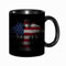 EKLMPS Original Mug en céramique,idéal comme cadeau,impression de haute qualité,mug à motifs,mug à thé,à café,330ml,Drapeau américain grunge drapeau américain