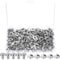 Tornillos y Tuercas Enjauladas para Armario Rack de Servidores, 110 Pcs/55 Set M6x16mm Tuercas de Enjauladas y Tornillos para Armarios de Servidores de Rack Montaje