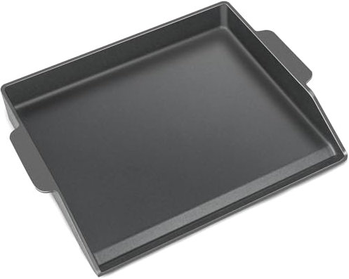 Cast Iron Griddle for Gas Grill Stove Top Pan Plate Universal Flattop Griddle Insert Stovetop Skillet Electric Range Oven Large Cooking Essentials Outdoor Camping Cookware Part 23 x 16