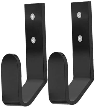 OSALADI 2pcs Wall Mounted Keyboard Holder Sleek Support Rack for All Keyboard Models Space Saving Design for Gaming Setups Easy Installation Versatile Use