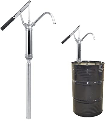 SWVYDC grease gun Lever Action Barrel Pump Transfer Fuel Hand Pump Oil Gallon Drum Tank Grease Gun Grease Gun Coupler