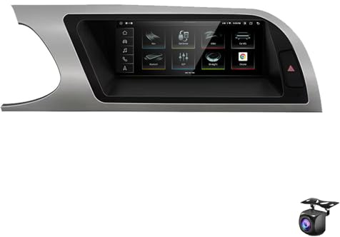 8,8Autoradio per A4 RS4 B8 2009-2016 Radio Bluetooth Navigatore satellitare Wireless CarPlay Android Auto WiFi SWC DSP Schermo IPS Unità principale Mirrorlink Canbus(Size:8 CORE 2+32G,Color:High)