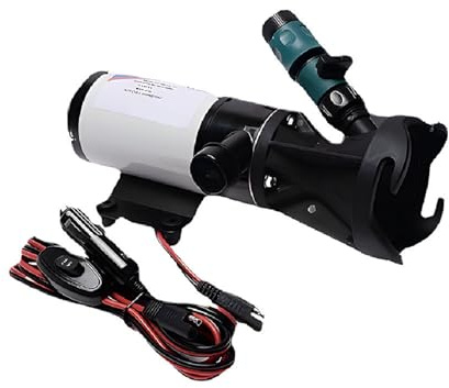 Aumotop Self Priming Sewage Pump 3 Inch Water Inlet Double Four Leaf Vane/Wing Electric Sewage Pump for RV,Applicable Scene: Recreational Vehicle (12V)